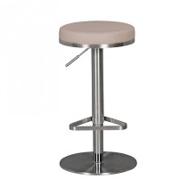 Barhocker in Beige - 38x38x82cm (LxBxH)