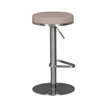 Barhocker in Beige - 38x38x82cm (LxBxH)