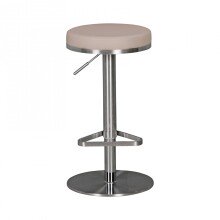 Barhocker in Beige - 38x38x82cm (LxBxH)