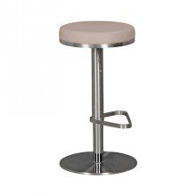 Barhocker in Beige - 38x38x82cm (LxBxH)