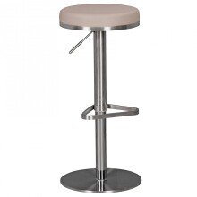 Barhocker in Beige - 38x38x82cm (LxBxH)