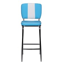 Barhocker in Blau - 40x38x110 (LxBxH)