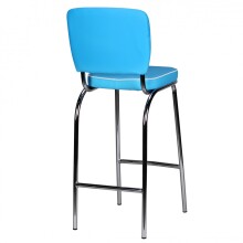 Barhocker in Blau - 40x38x110 (LxBxH)