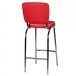 Barhocker in Rot - 40x38x110 (LxBxH)