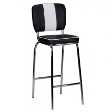 Barhocker in Schwarz - 40x38x110 (LxBxH)