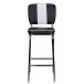Barhocker in Schwarz - 40x38x110 (LxBxH)