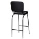Barhocker in Schwarz - 40x38x110 (LxBxH)