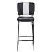 Barhocker in Schwarz - 40x38x110 (LxBxH)