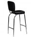 Barhocker in Schwarz - 40x38x110 (LxBxH)