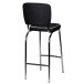 Barhocker in Schwarz - 40x38x110 (LxBxH)