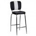 Barhocker in Schwarz - 40x38x110 (LxBxH)