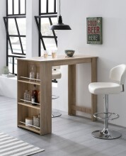 Bartisch in Eiche sonoma Dekor - 60x120x107cm (LxBxH)