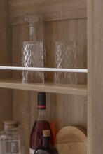 Bartisch in Eiche sonoma Dekor - 60x120x107cm (LxBxH)