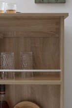 Bartisch in Eiche sonoma Dekor - 60x120x107cm (LxBxH)
