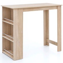 Bartisch in Eiche sonoma Dekor - 60x120x107cm (LxBxH)