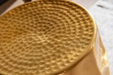 Beistelltisch in Gold aus Kompletter Anstelltisch: Aluminium - 47cm (H)