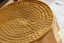 Beistelltisch in Gold aus Kompletter Anstelltisch: Aluminium - 47cm (H)