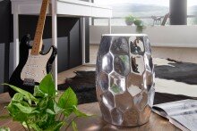 Beistelltisch in Silber aus Kompletter Anstelltisch: Aluminium - 47cm (H)