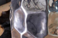 Beistelltisch in Silber aus Kompletter Anstelltisch: Aluminium - 47cm (H)