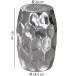 Beistelltisch in Silber aus Kompletter Anstelltisch: Aluminium - 47cm (H)