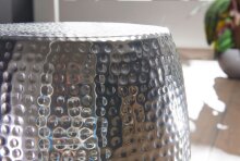 Beistelltisch in Silber aus Kompletter Beistelltisch: Aluminium - 49cm (H)