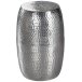 Beistelltisch in Silber aus Kompletter Beistelltisch: Aluminium - 49cm (H)