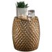 Beistelltisch in Gold aus Kompletter Anstelltisch: Aluminium - 42cm (H)