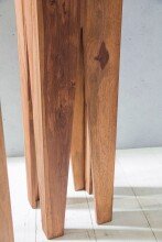 Beistelltisch (3er Set) in Braun - 25x25x100 (LxBxH)