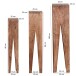 Beistelltisch (3er Set) in Braun - 25x25x100 (LxBxH)