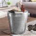 Beistelltisch in Silber aus Kompletter Dekotisch: Aluminium - 41cm (H)