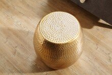 Beistelltisch in Gold aus Kompletter Dekotisch: Aluminium - 42cm (H)
