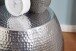 Beistelltisch in Silber aus Kompletter Dekotisch: Aluminium - 42cm (H)