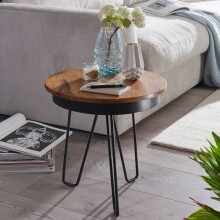 Beistelltisch in Braun - 45 (H)