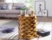 Beistelltisch in Gold aus Kompletter Couchtisch: Aluminium - 48cm (H)