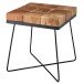 Beistelltisch in Braun - 45x45x51 (LxBxH)