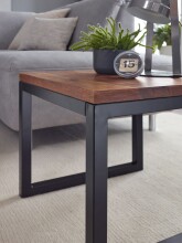 Beistelltisch in Braun - 45x45x40 (LxBxH)