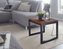 Beistelltisch in Braun - 45x45x40 (LxBxH)