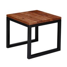 Beistelltisch in Braun - 45x45x40 (LxBxH)