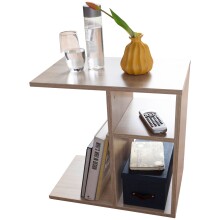 Beistelltisch in Grau - 30x50x50cm (LxBxH)