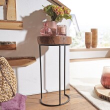 Beistelltisch in Braun - 55 (H)