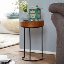 Beistelltisch in Braun - 45 (H)