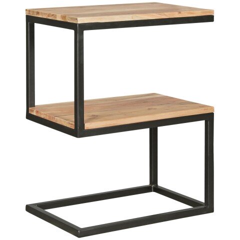 Beistelltisch in Braun - 30x45x60 (LxBxH)