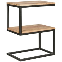Beistelltisch in Braun - 30x45x60 (LxBxH)