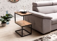 Beistelltisch in Braun - 30x45x60 (LxBxH)
