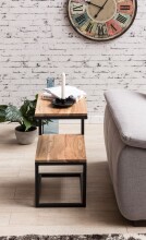 Beistelltisch in Braun - 30x45x60 (LxBxH)