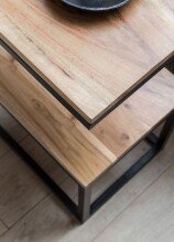 Beistelltisch in Braun - 30x45x60 (LxBxH)
