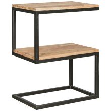 Beistelltisch in Braun - 30x45x60 (LxBxH)