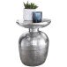 Beistelltisch in Silber aus Kompletter Anstelltisch: Aluminium - 46cm (H)