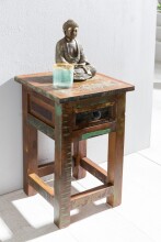 Beistelltisch in Braun - 30x30x50 (LxBxH)
