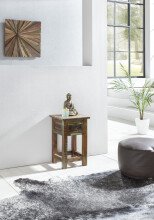 Beistelltisch in Braun - 30x30x50 (LxBxH)